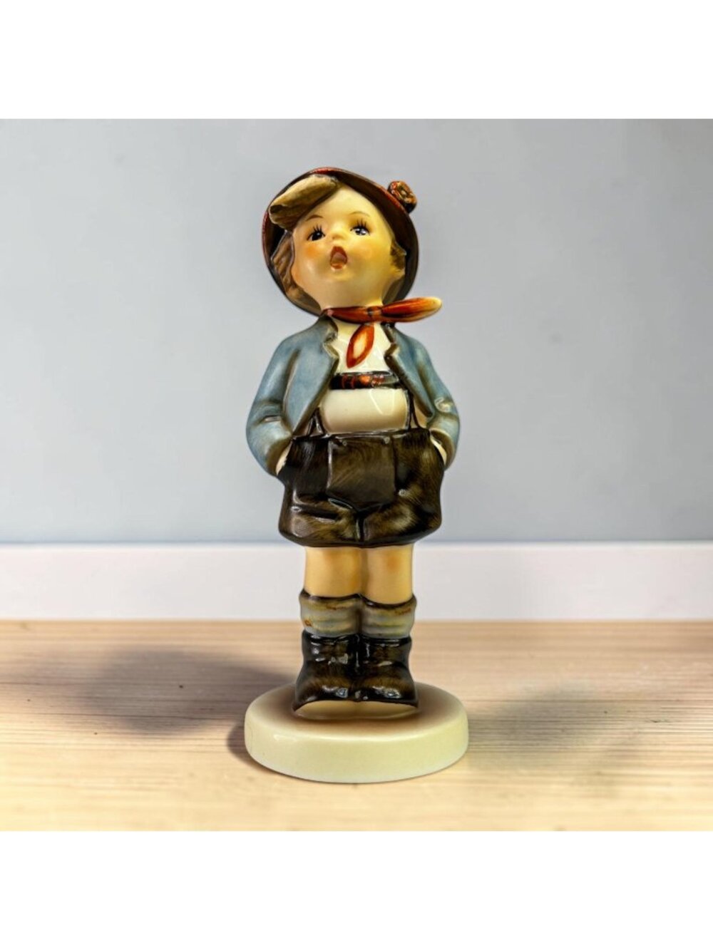 Hummel Brother 5.25"Porcelain Figurine with Box & Certificate From 1989